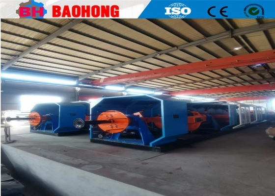 Machines de fabrication de toronnage de type saut de câbles et de fils industriels 630/1 + 6