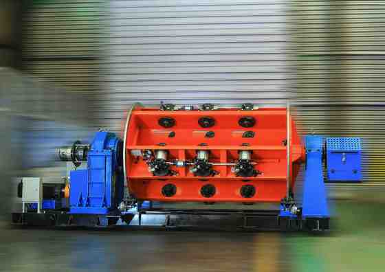 Toronneuse à cadre rigide série JLK intégrée au mécanisme de chargement automatique latéral