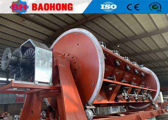 machine de fabrication de câbles de fil de 69m/Min Rigid Stranding Machine Twisting