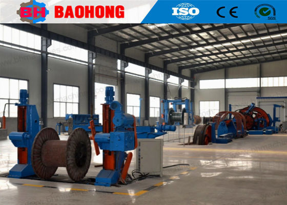Se développer en spirales de retraite d'équipement de fabrication de câbles d'Al Wire Laying Up Machine