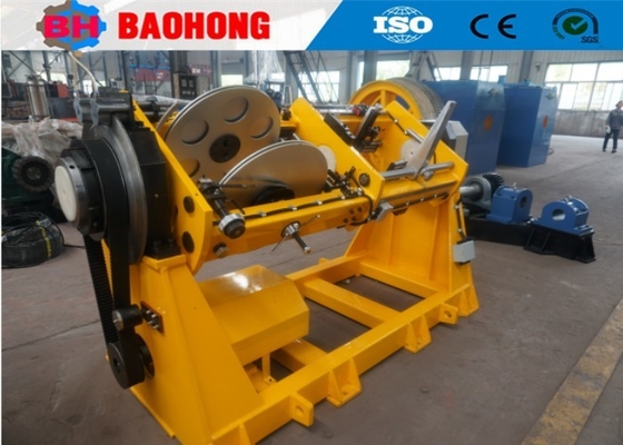 Machine de emballage/attachante du ruban adhésif de bande horizontale concentrique de couche multi pour des câbles