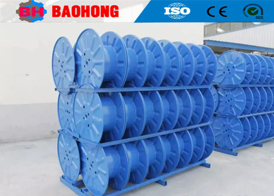 Enrouleur de câbles en acier en plastique, bobines de bobines de fil pour la bobine enroulant 315-1250
