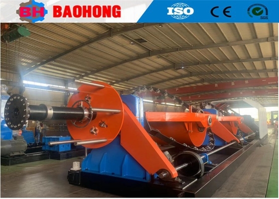 Machines de fabrication de toronnage de type saut de câbles et de fils industriels 630/1 + 6