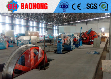 Machine rigide 12+18+24 de fabrication de câbles de fil de Strander pour la bobine de 630 millimètres