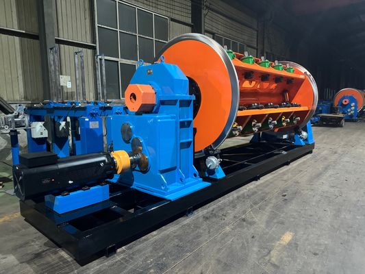 Machine de fabrication de fils et de câbles: 500/6 + 12 Solution d&#39;échanges rigides - Efficacité et précision pour la production de câbles multi-brins