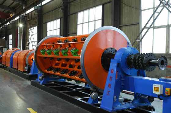 Toronneuse rigide 500/1+6+12 pour la fabrication de fils et de câbles