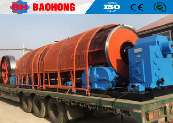 machine de 720mm Bobbin Steel Wires Rigid Stranding avec l'écran tactile
