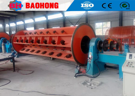 machine de 720mm Bobbin Steel Wires Rigid Stranding avec l'écran tactile
