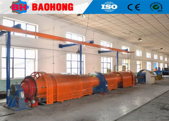 Fil de toronnage de type tubulaire et machine de fabrication de câbles avec bobine de 500 mm
