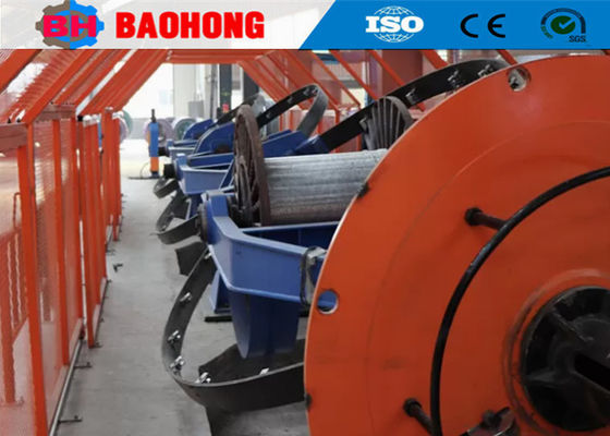 Câble de 1+3 sauts étendant la machine pour 1250 1600 1800 tambours de câble 1+4 1+5