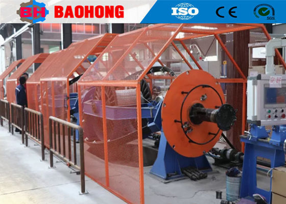 1250/1+3 machine d'immobilisation de câble de saut 1250 moteur de traction du tambour 15KW de millimètre