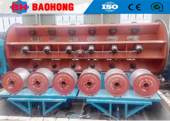 Cadre rigide Strander de fabrication de câbles de fil électrique avec la bobine 710