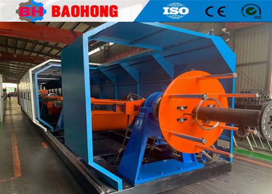 fil de 500mm Bobbin Skip Stranding Machine Copper tordant la machine