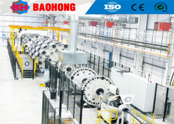 fabrication de Mesh Armoring Machine For Cable de fil de l'acier inoxydable 75kw