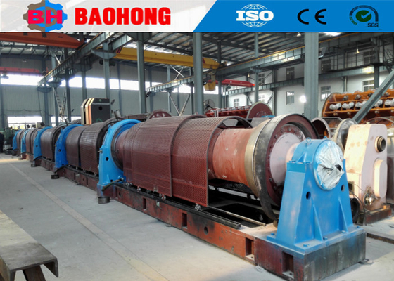 conducteur de cuivre Tubular Stranding Machine de 630mm avec la cage recuite