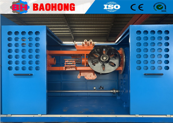 Double Bobbin Armoring Cable Machine Accessories pour l'emballage de bande de semi-conducteur